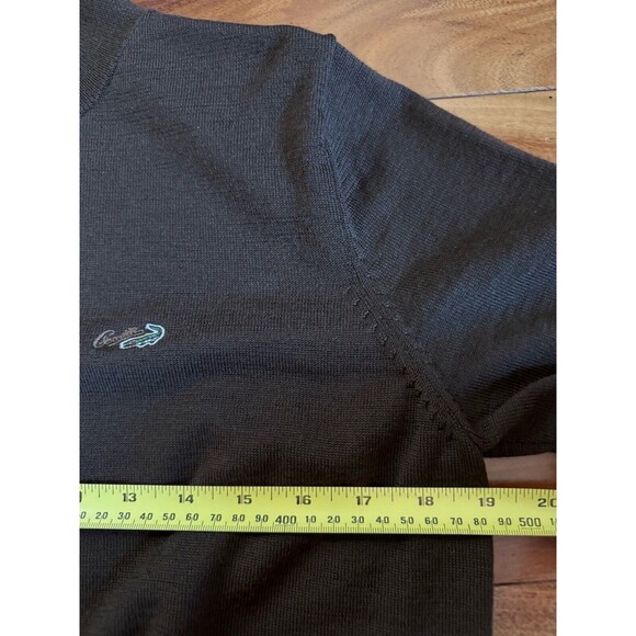 Vtg Crocodile Women’s Argyle Sweater Vest Brown Mock Neck Knit Pullover Preppy - Picture 8 of 9